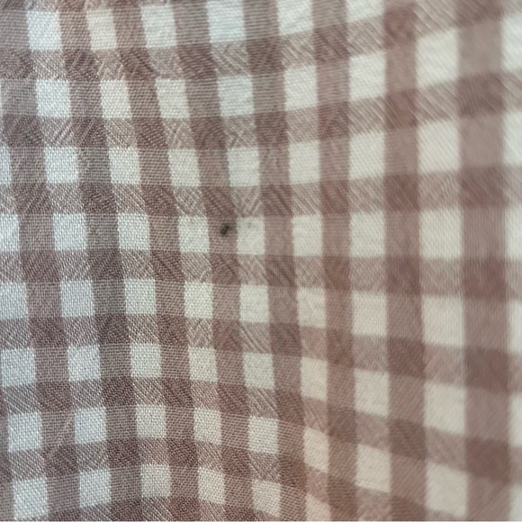 Urban Outfitters Anderson Gingham Button-Front Cropped Top - Picture 7 of 7